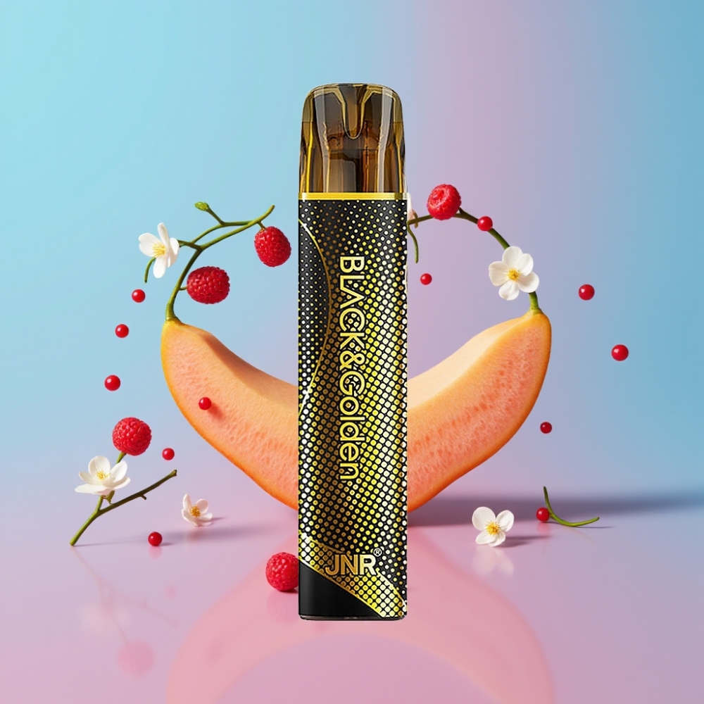 JNR Black&Golden 600+200 Puffs Disposable Vape Trojité Mango 800 Puffs 550mAh 2ml JNR Black&Golden 600+200 Puffs Disposable Vape Trojité Mango 800 Puffs 550mAh 2ml