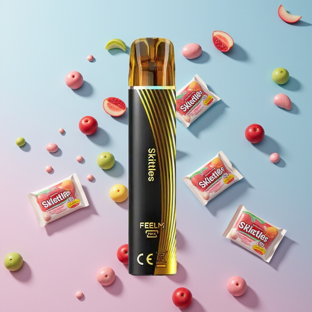 JNR Black&Golden 600+200 Puffs Disposable Vape dúhové žuvačky, 800 Puffs, 550mAh, 2ml JNR Black&Golden 600+200 Puffs Disposable Vape dúhové žuvačky, 800 Puffs, 550mAh, 2ml