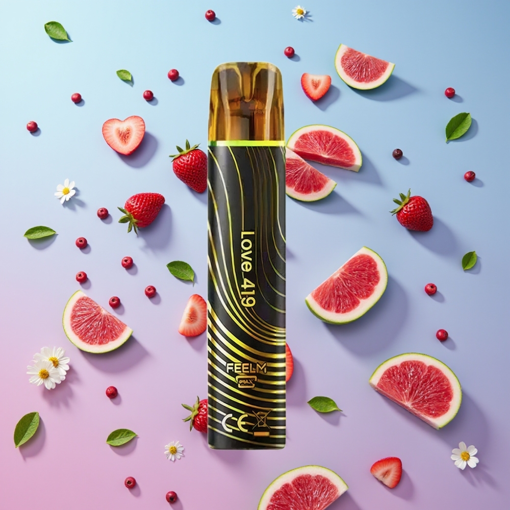 JNR Black&Golden 800 Puffs Disposable Vape Láska 419, 550mAh, 2ml, TPD, 2% nikotín JNR Black&Golden 800 Puffs Disposable Vape Láska 419, 550mAh, 2ml, TPD, 2% nikotín