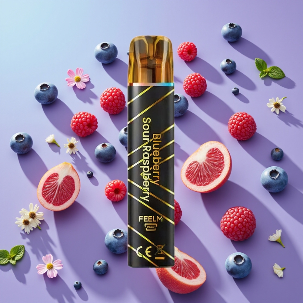 JNR Black&Golden 800 Puffs Disposable Vape Čučoriedka Kyslá Malina, 550mAh, 2ml, TPD JNR Black&Golden 800 Puffs Disposable Vape Čučoriedka Kyslá Malina, 550mAh, 2ml, TPD