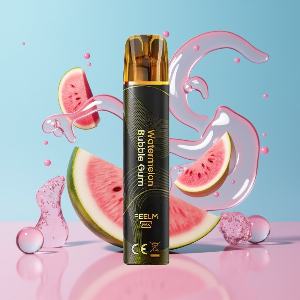 JNR Black&Golden 800 Puffs Vodový Bubblegum, 550mAh, 2ml, TPD, 2% Nikotín