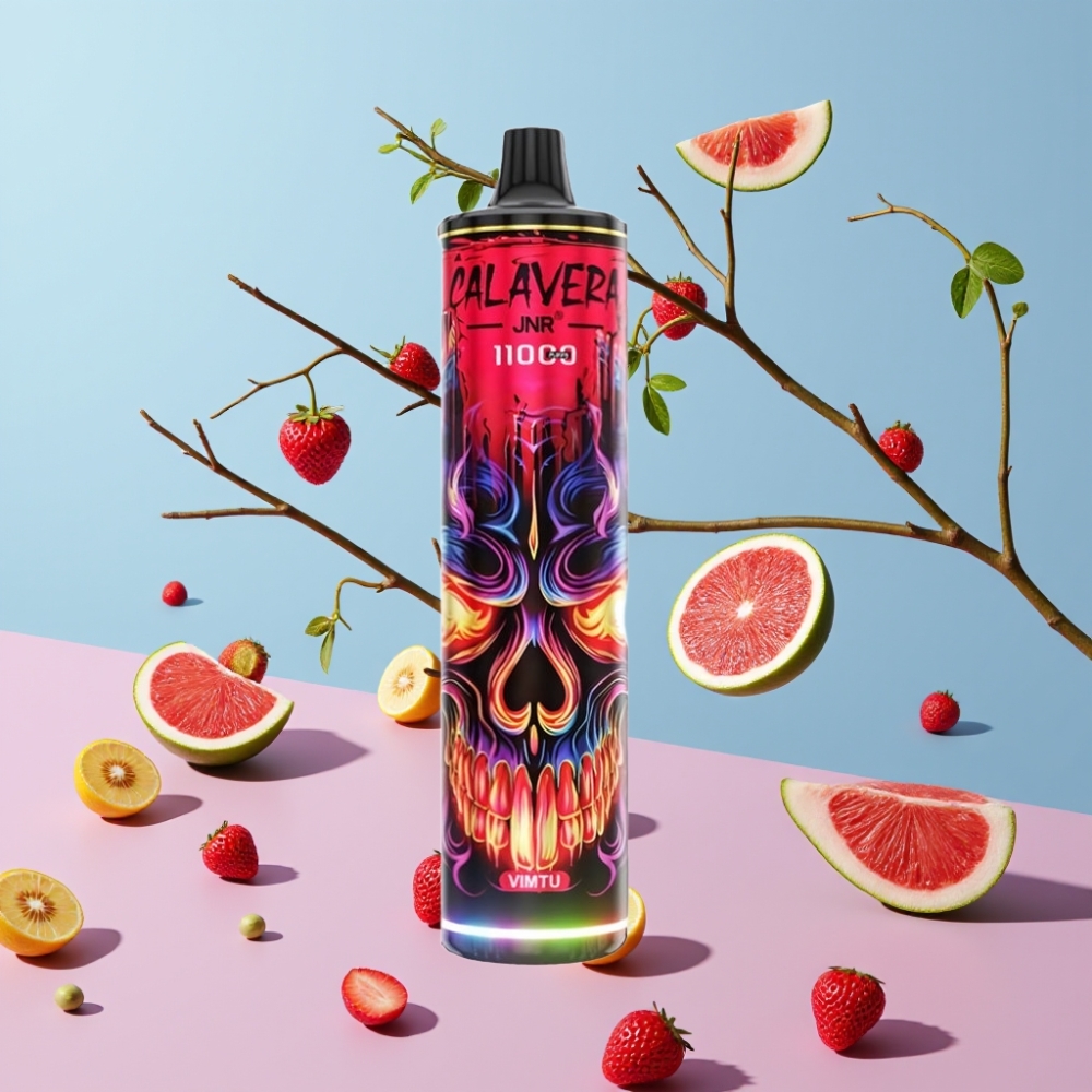 JNR Calavera 11000 Puffs Vimto 850mAh 21ml 1.0ohm Mesh JNR Calavera 11000 Puffs Vimto 850mAh 21ml 1.0ohm Mesh
