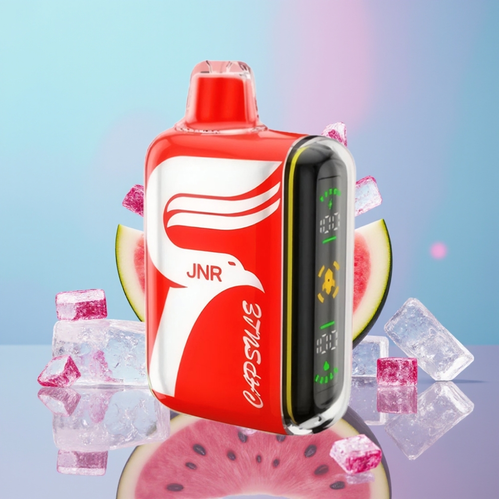 JNR Capsule 15000 Puffs Vodný melón Ice 850mAh 20ml Dual Mesh Coil JNR Capsule 15000 Puffs Vodný melón Ice 850mAh 20ml Dual Mesh Coil