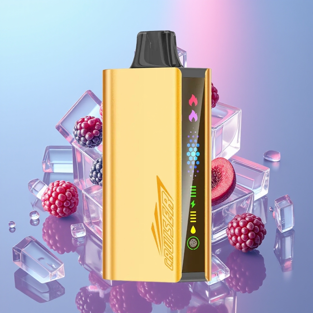 JNR Cruiser 12000 Puffs Bez nabíjania Čierne Bobule Ľadová 3500mAh 25ml Dual Mesh JNR Cruiser 12000 Puffs Bez nabíjania Čierne Bobule Ľadová 3500mAh 25ml Dual Mesh