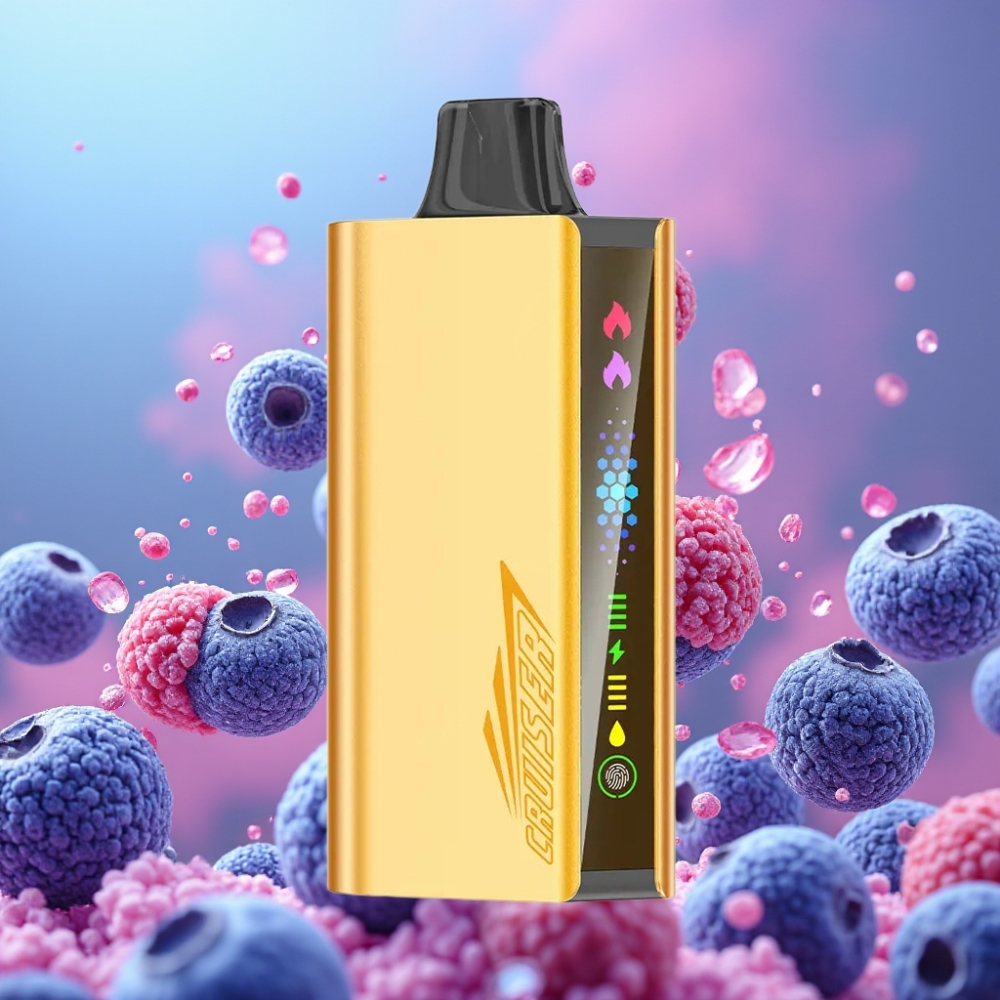 JNR Cruiser 12000 Puffs No-Charge Disposable Vape Boruvkový Výbuch 3500mAh 25ml 1.2ohm Dual Mesh JNR Cruiser 12000 Puffs No-Charge Disposable Vape Boruvkový Výbuch 3500mAh 25ml 1.2ohm Dual Mesh
