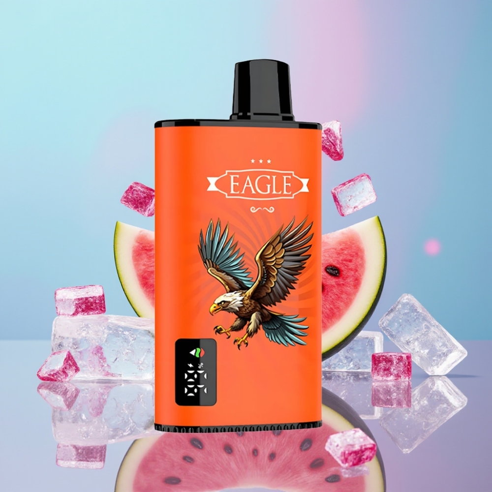 JNR EAGLE Smart 23000 Puffs Vodný melón ľad, 25ml, 750mAh, Typ-C JNR EAGLE Smart 23000 Puffs Vodný melón ľad, 25ml, 750mAh, Typ-C