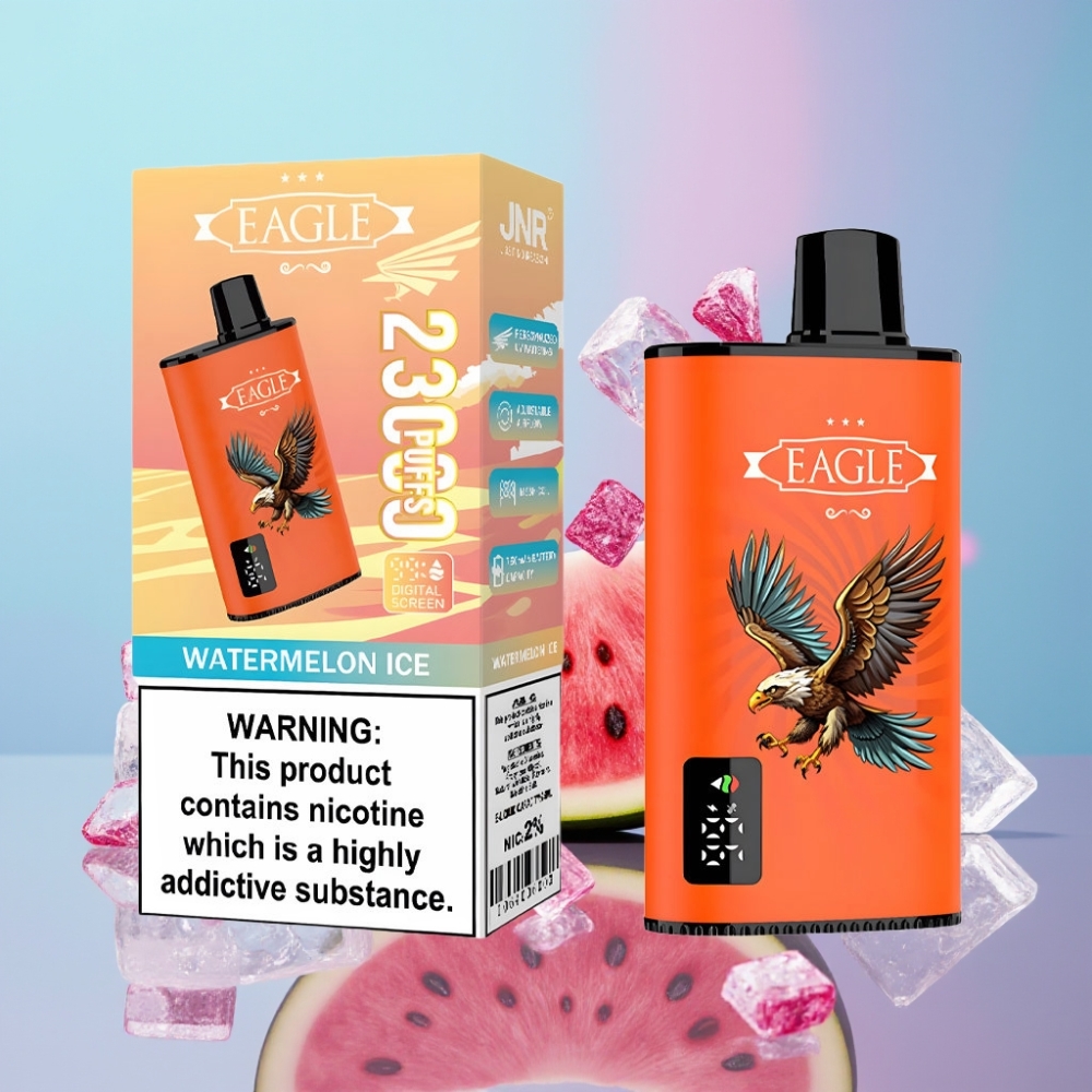 JNR EAGLE Smart 23000 Puffs Vodný melón ľad, 25ml, 750mAh, Typ-C