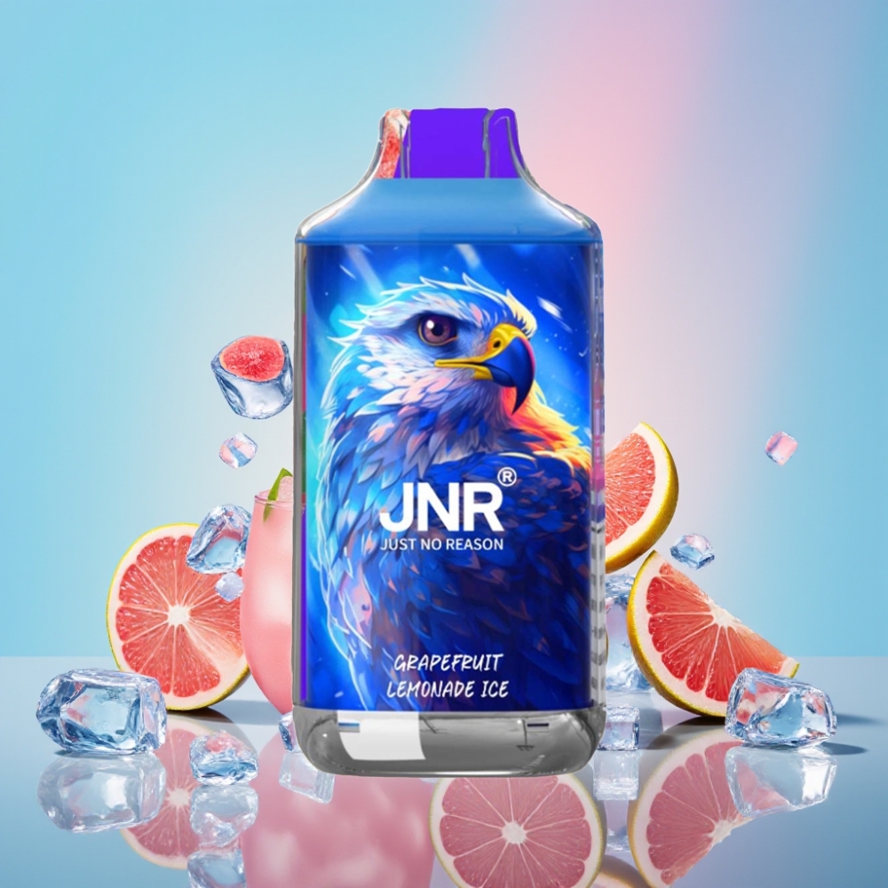 JNR Falcon 16000 Puffs Grepfrút Limonáda Ice 850mAh 22ml Dual Mesh Coil JNR Falcon 16000 Puffs Grepfrút Limonáda Ice 850mAh 22ml Dual Mesh Coil