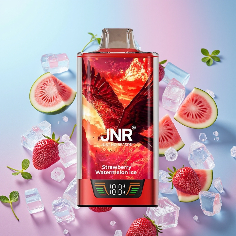 JNR Falcon Pro 28000 Disposable Vape Jahoda Melónový ľad 30ml 950mAh 28000 Puffs JNR Falcon Pro 28000 Disposable Vape Jahoda Melónový ľad 30ml 950mAh 28000 Puffs