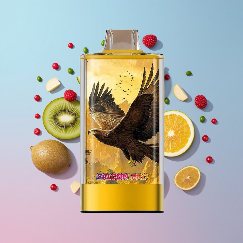JNR Falcon Pro 28000 Disposable Vape Kiwi Marakuja Guava 30ml 950mAh 28000 Puffs