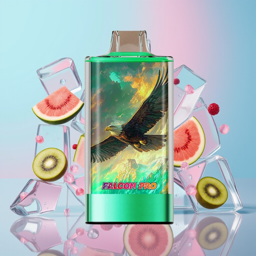 JNR Falcon Pro 28000 Disposable Vape Kiwi Watermelon Ice 30ml 950mAh 5%