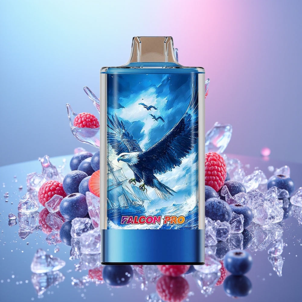 JNR Falcon Pro 28000 Disposable Vape Čučoriedková Mätová 30ml 950mAh 28000 Puffs