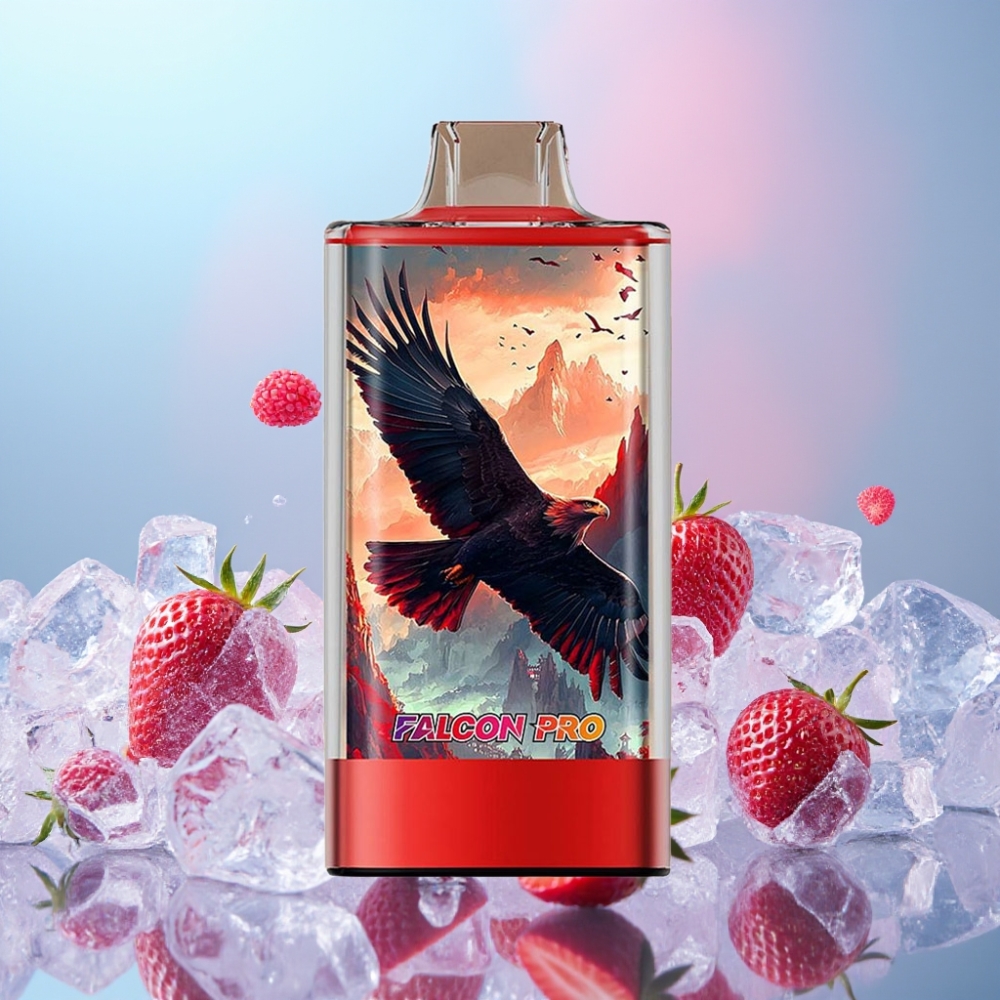 JNR Falcon Pro 28000 Jednorázová E-cigareta Jahodový Ľad 30ml 950mAh 5%