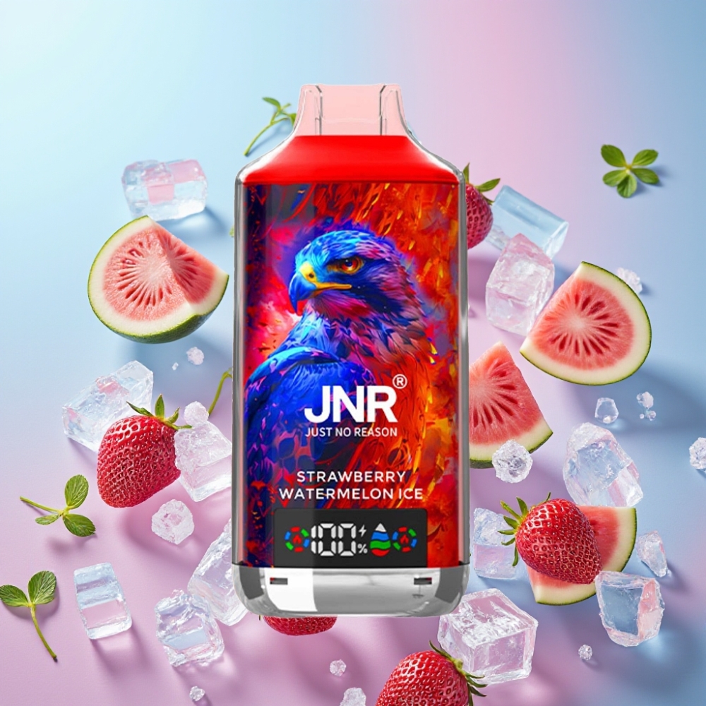 JNR Falcon X 18000 Puffs Jahoda Vodný Melón Ľadová 24ml 750mAh JNR Falcon X 18000 Puffs Jahoda Vodný Melón Ľadová 24ml 750mAh