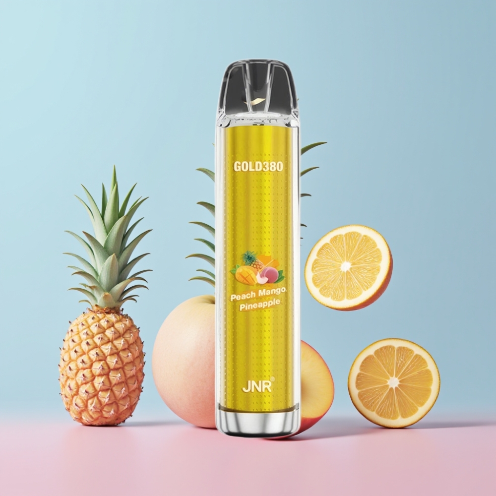 JNR Gold380 6000 Puffs Disposable Vape Broskyňa Mango Ananás 6000 Puffs 1500mAh 13ml JNR Gold380 6000 Puffs Disposable Vape Broskyňa Mango Ananás 6000 Puffs 1500mAh 13ml