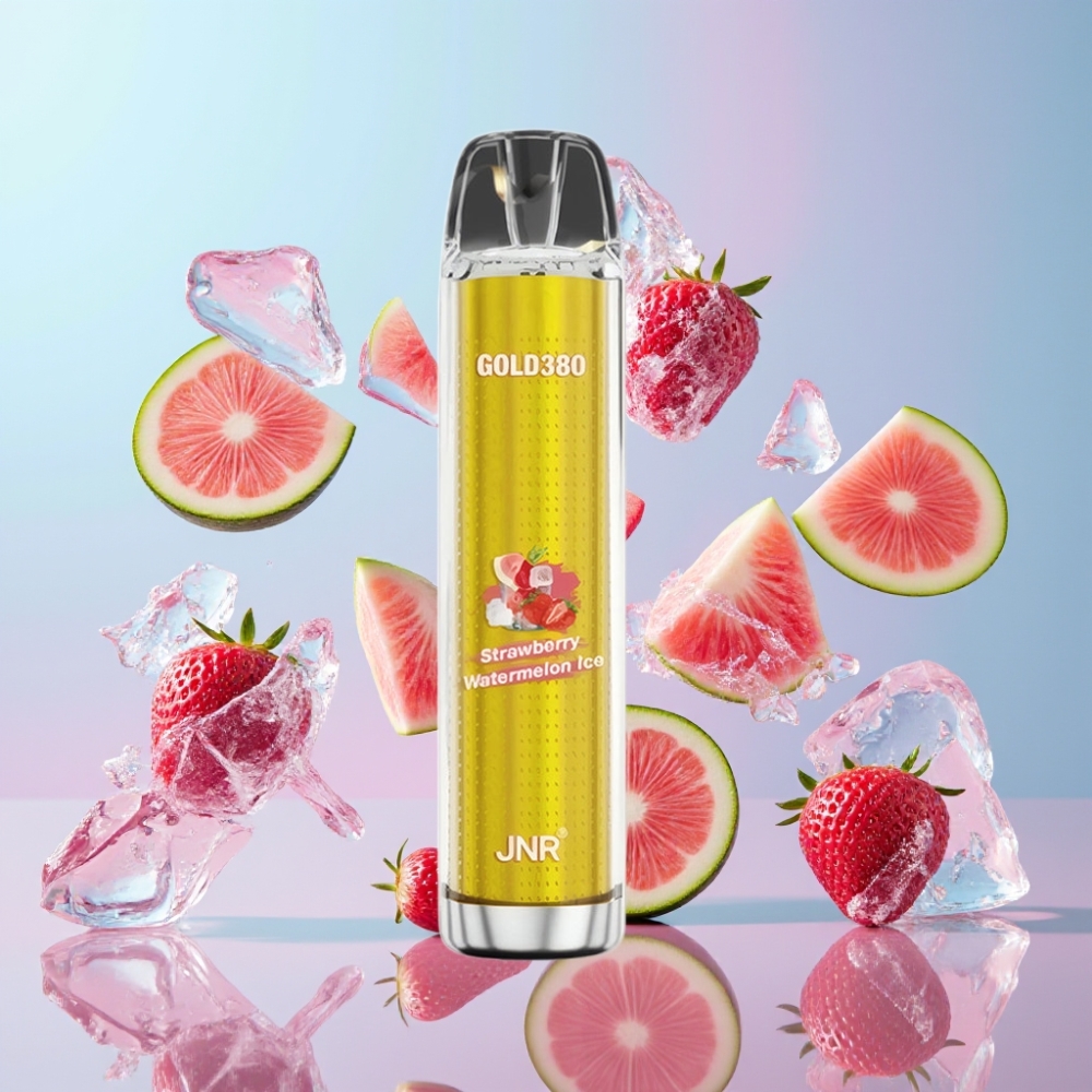 JNR Gold380 6000 Puffs Disposable Vape Jahoda Vodný Melón Ľad 6000 Puffs 1500mAh 13ml JNR Gold380 6000 Puffs Disposable Vape Jahoda Vodný Melón Ľad 6000 Puffs 1500mAh 13ml