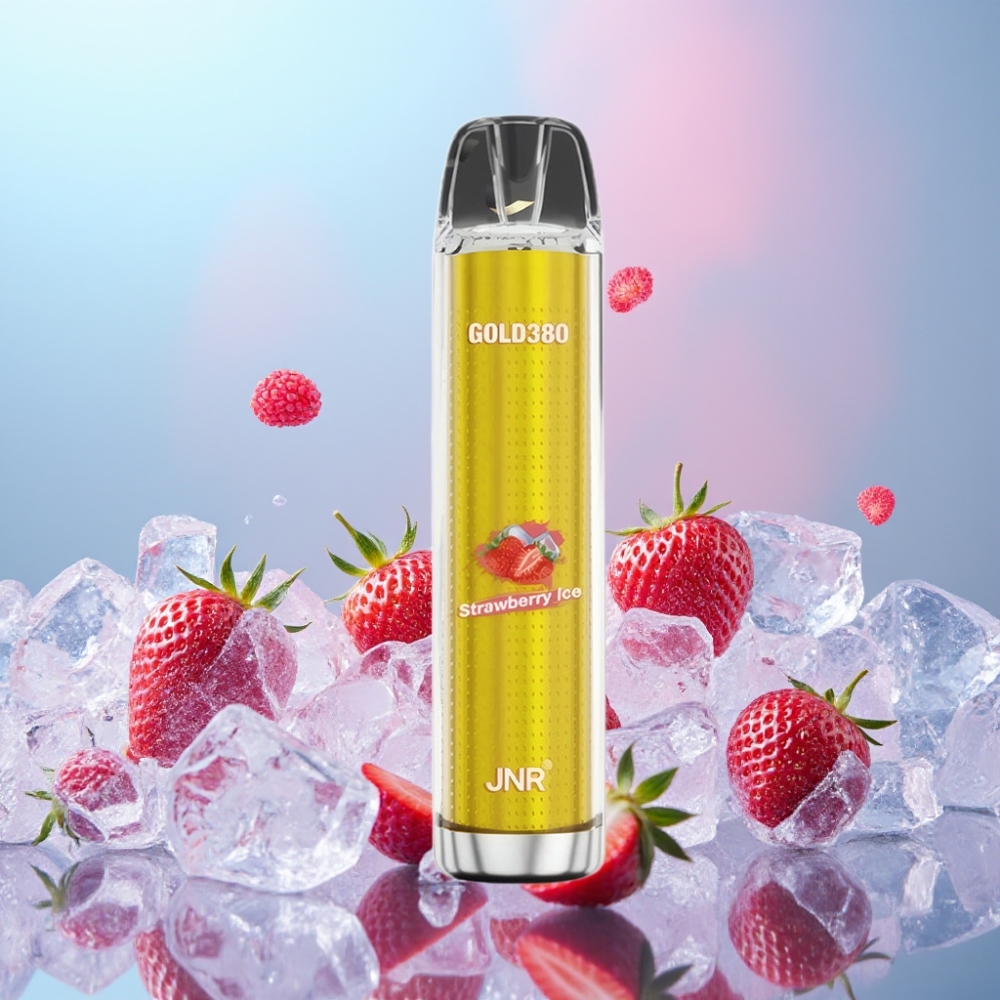 JNR Gold380 6000 Puffs Disposable Vape Jahodový ľad 6000 Puffs 1500mAh 13ml JNR Gold380 6000 Puffs Disposable Vape Jahodový ľad 6000 Puffs 1500mAh 13ml