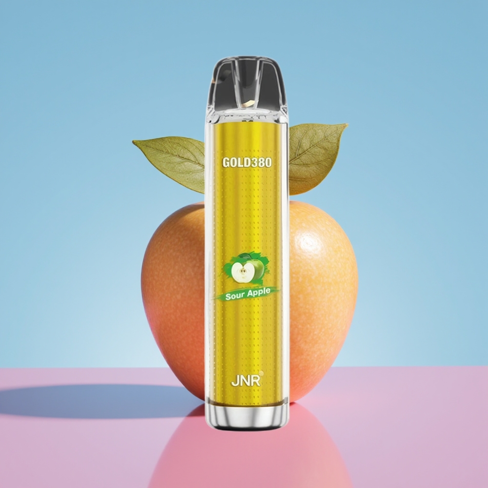 JNR Gold380 6000 Puffs Disposable Vape Kyslé jablko 6000 Puffs 1500mAh 13ml JNR Gold380 6000 Puffs Disposable Vape Kyslé jablko 6000 Puffs 1500mAh 13ml