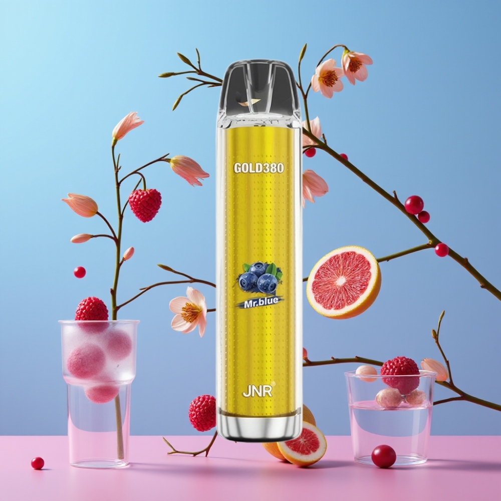 JNR Gold380 6000 Puffs Disposable Vape Modrý 6000 Puffs 1500mAh 13ml JNR Gold380 6000 Puffs Disposable Vape Modrý 6000 Puffs 1500mAh 13ml
