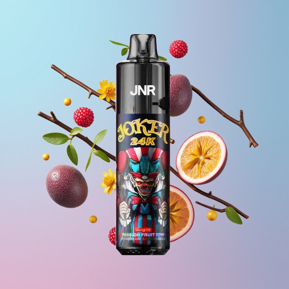 JNR Joker 24K Puffs Disposable Vape Marhuľa Kiwi 800mAh 24000 Puffs 2% nikotín