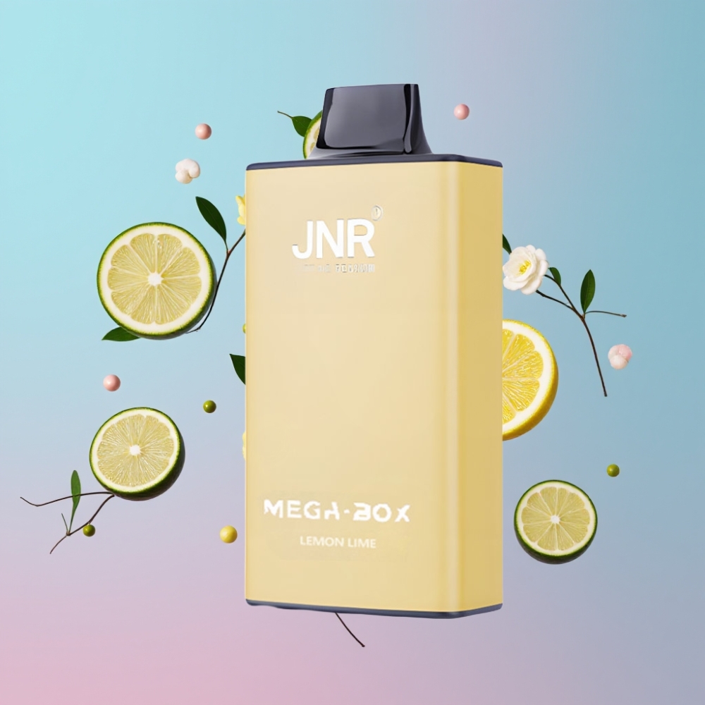 JNR Mega Box 25000 Puffs Disposable Vape Citrón & Limetka 30ml 850mAh Dual Mesh JNR Mega Box 25000 Puffs Disposable Vape Citrón & Limetka 30ml 850mAh Dual Mesh