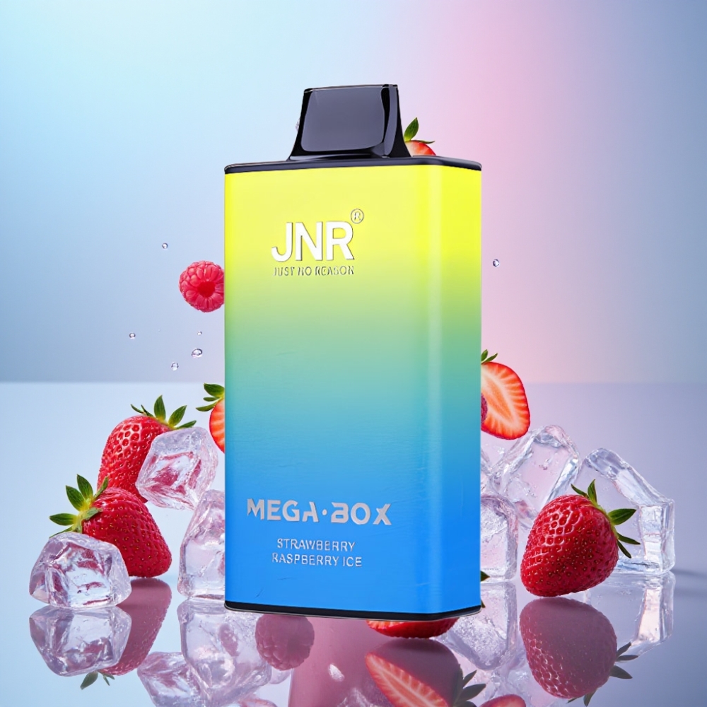 JNR Mega Box 25000 Puffs Disposable Vape Jahoda Malina Ľadová 30ml 850mAh Dual Mesh JNR Mega Box 25000 Puffs Disposable Vape Jahoda Malina Ľadová 30ml 850mAh Dual Mesh