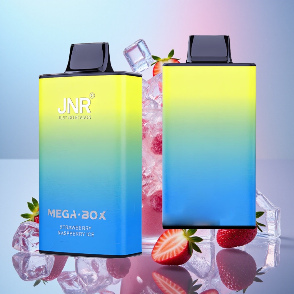 JNR Mega Box 25000 Puffs Disposable Vape Jahoda Malina Ľadová 30ml 850mAh Dual Mesh