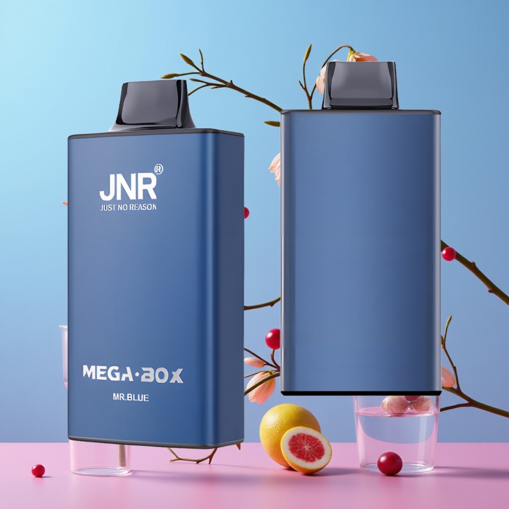 JNR Mega Box 25000 Puffs Disposable Vape Pán Modrý, 30ml, 850mAh, Dual Mesh