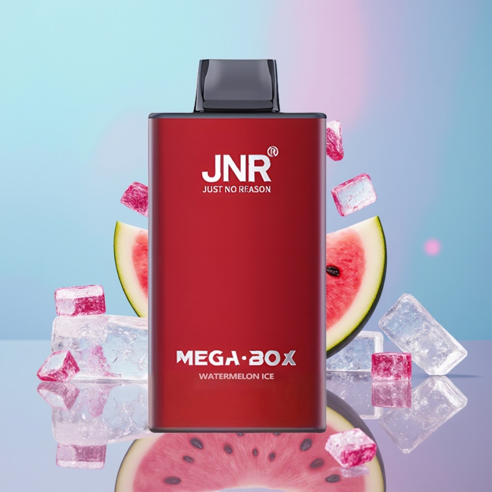 JNR Mega Box 25000 Puffs Disposable Vape Vodňový ľad, 30ml, 850mAh, Dual Mesh JNR Mega Box 25000 Puffs Disposable Vape Vodňový ľad, 30ml, 850mAh, Dual Mesh