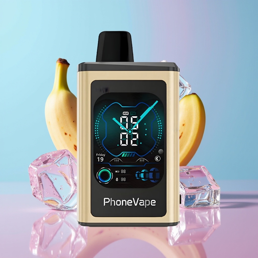 JNR PhoneVape 30000 fajkov Batéria 850mAh Typ-C Banánový ľad Turbo Režim JNR PhoneVape 30000 fajkov Batéria 850mAh Typ-C Banánový ľad Turbo Režim