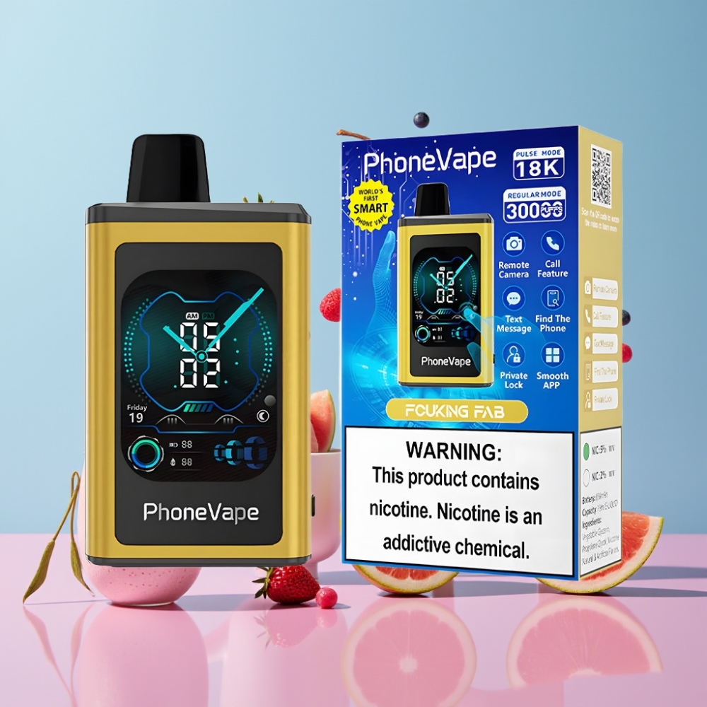 JNR PhoneVape 30000 puffs Disposable Vape Kurva Super, 850mAh, Typ-C, Turbo, Vzduch