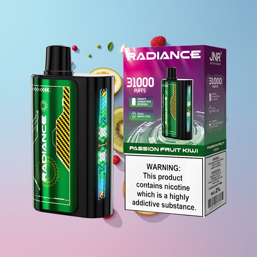 JNR Radiance 31000 Puffs Disposable Vape MARAKUJA KIWI 28ml 950mAh Type-C