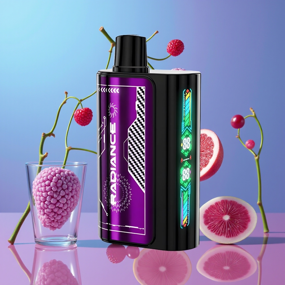 JNR Radiance 31000 Puffs Disposable Vape MODRÁ ČEREŠŇA RAZ, 28ml, Dual Mesh Coil JNR Radiance 31000 Puffs Disposable Vape MODRÁ ČEREŠŇA RAZ, 28ml, Dual Mesh Coil