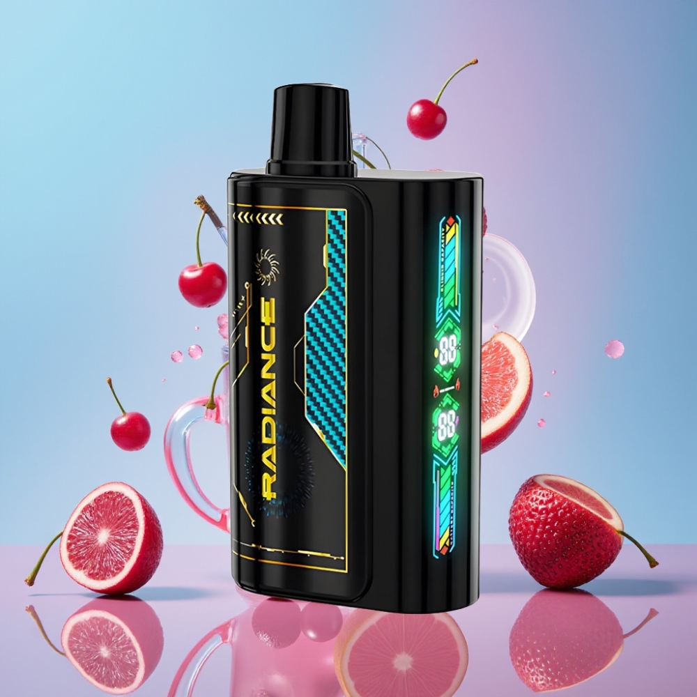 JNR Radiance FIZZY CHERRY COLA 31000 Puffs, 28ml, Dual Mesh Coil, 950mAh JNR Radiance FIZZY CHERRY COLA 31000 Puffs, 28ml, Dual Mesh Coil, 950mAh