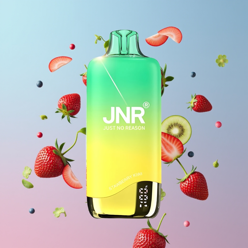 JNR Rainbow 10500 Puffs Disposable Vape Jahoda Kiwi 10500 Puffs 18ml 5% JNR Rainbow 10500 Puffs Disposable Vape Jahoda Kiwi 10500 Puffs 18ml 5%