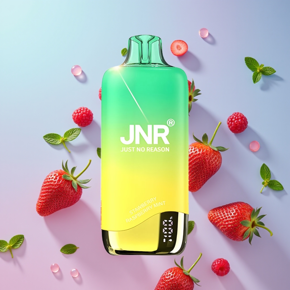 JNR Rainbow 10500 Puffs Disposable Vape Jahoda Malina Mäta 10500 Puffs 18ml 5% JNR Rainbow 10500 Puffs Disposable Vape Jahoda Malina Mäta 10500 Puffs 18ml 5%