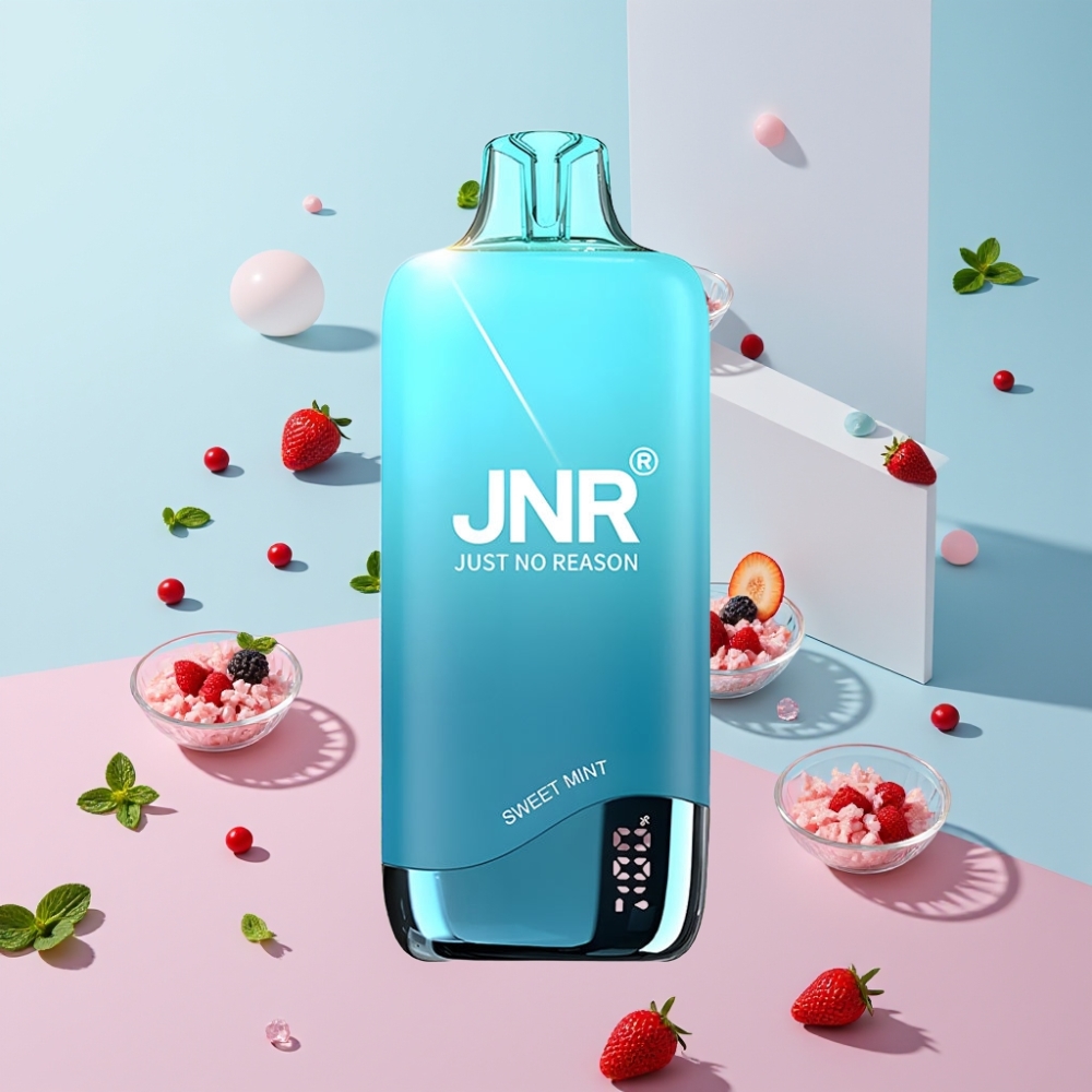 JNR Rainbow 10500 Puffs Disposable Vape Sladká Mätová – 10500 Puffs, 18ml, 5% JNR Rainbow 10500 Puffs Disposable Vape Sladká Mätová – 10500 Puffs, 18ml, 5%