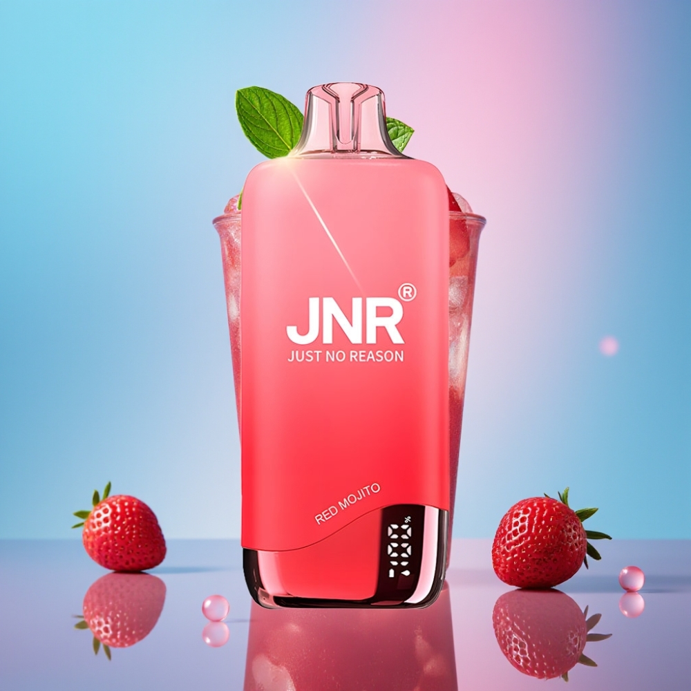 JNR Rainbow 10500 Puffs Disposable Vape Červený Mojito 18ml 10500 Puffs USB-C JNR Rainbow 10500 Puffs Disposable Vape Červený Mojito 18ml 10500 Puffs USB-C