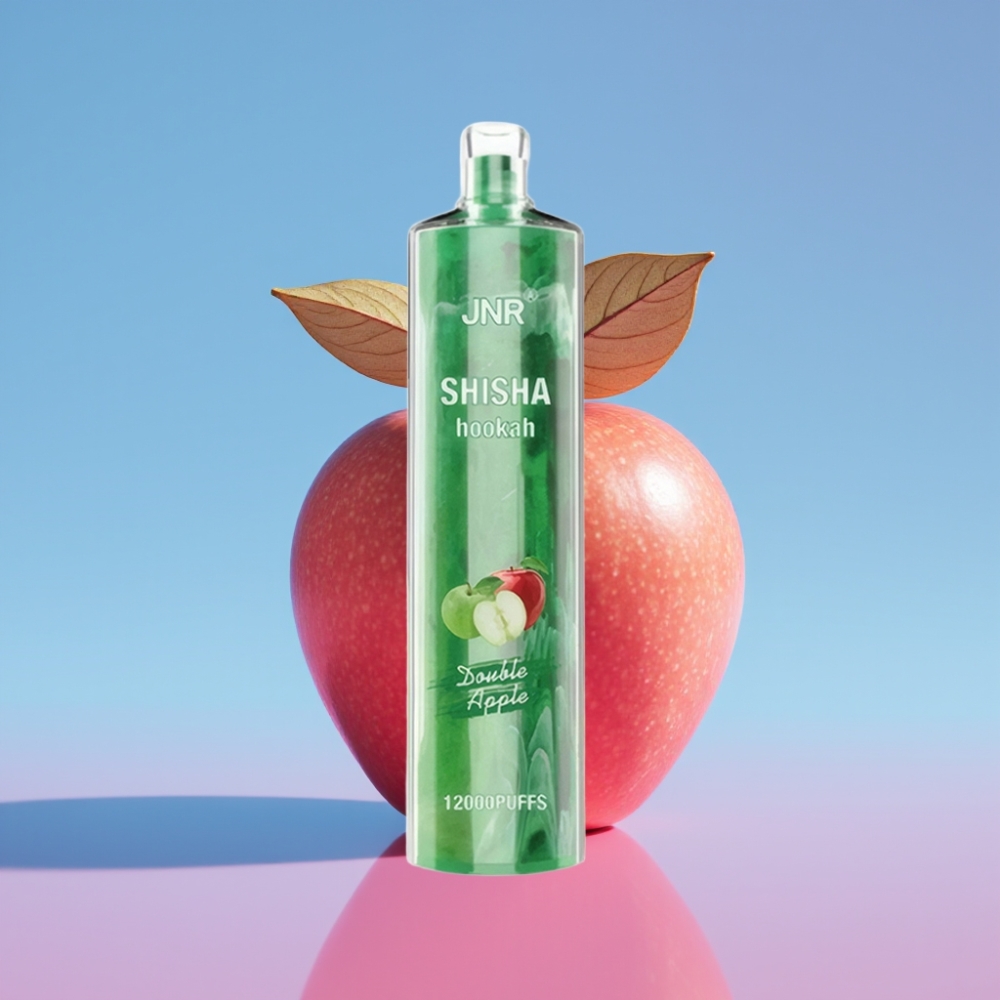 JNR Shisha Hookah 12000 Puffs Dvojité jablko 24ml 750mAh