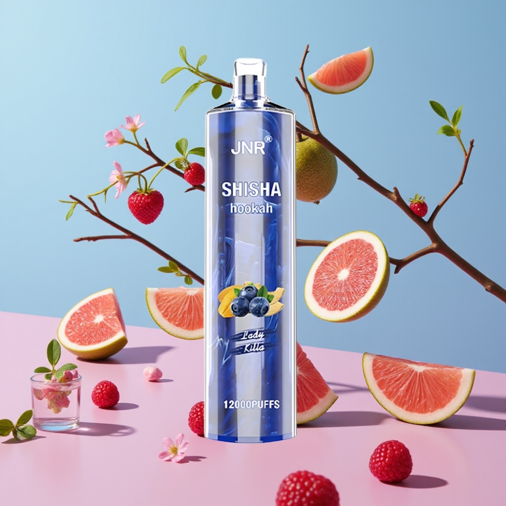 JNR Shisha Hookah 12000 Puffs Lady Killa 24ml 750mAh Type-C