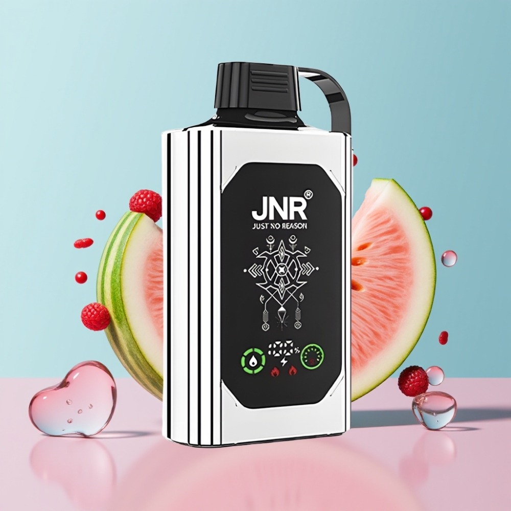 JNR Shisha Hookah Box 20500 Puffs Dvojitý Melón Mätová Príchuť, 25ml, Dual Mesh Coil JNR Shisha Hookah Box 20500 Puffs Dvojitý Melón Mätová Príchuť, 25ml, Dual Mesh Coil