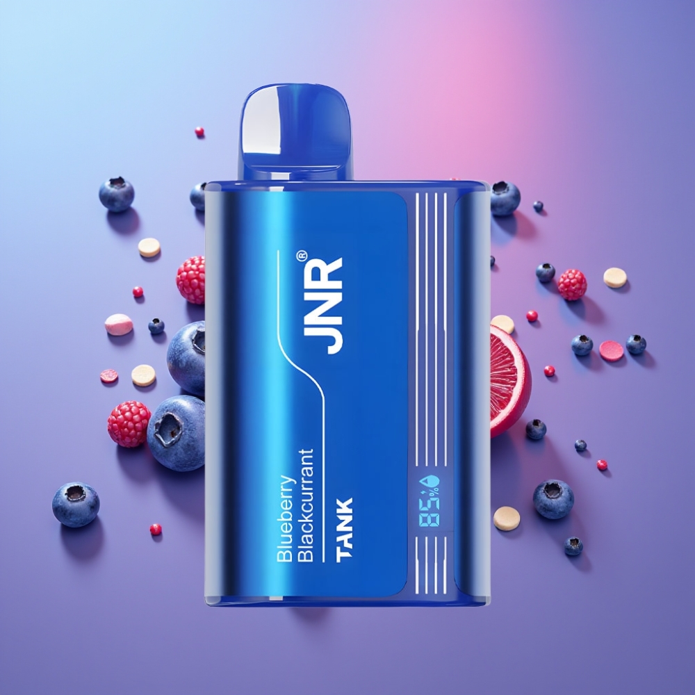 JNR Tank 10000 Puffs Disposable Vape Čučoriedka Čierna Ríbezľa, 10000 Puffs, 20ml, Typ-C JNR Tank 10000 Puffs Disposable Vape Čučoriedka Čierna Ríbezľa, 10000 Puffs, 20ml, Typ-C