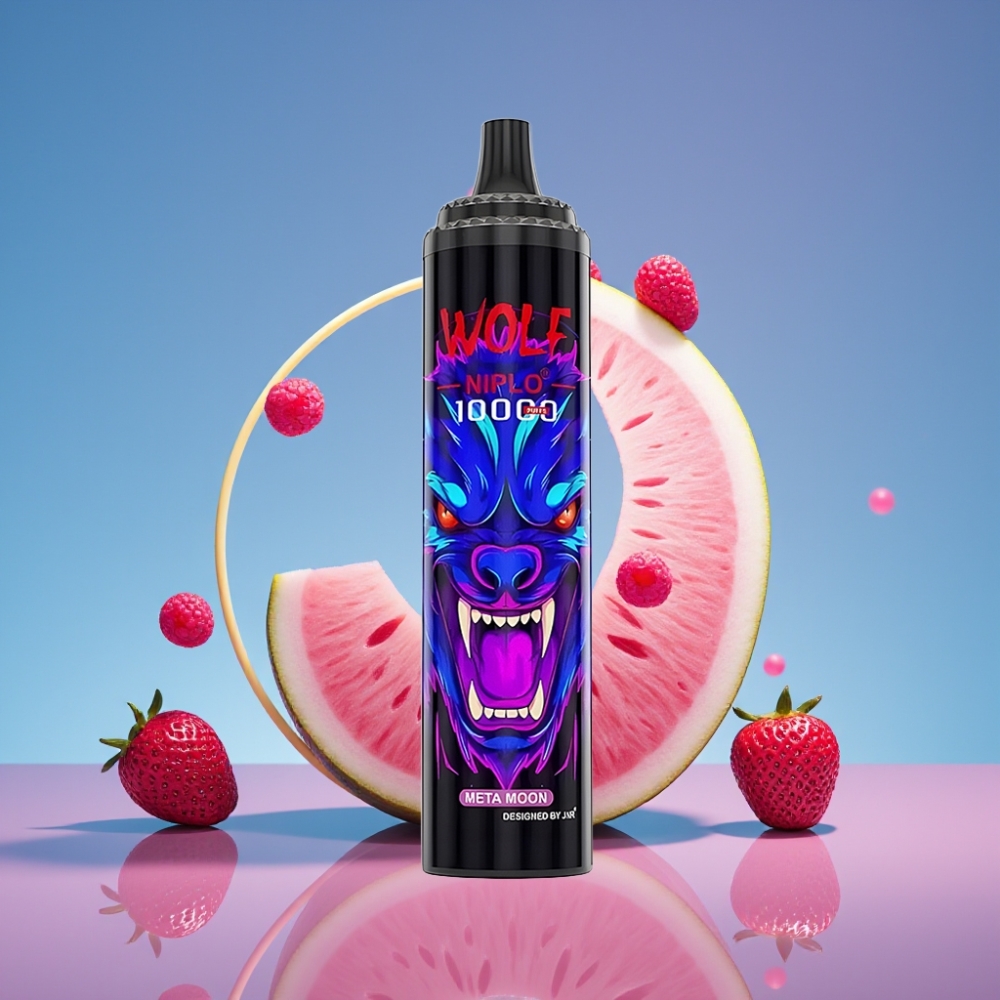 JNR Wolf Niplo Meta Mesiac 10000 Puffs 20ml 5%