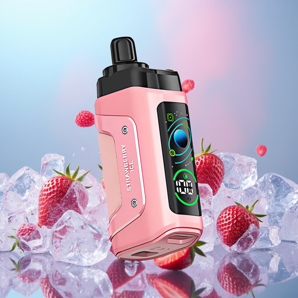 Razz Bar 45000 Puffs Disposable Vape Jahoda Ľadová, 1.0 Ohm Mesh Coil, Typ-C Razz Bar 45000 Puffs Disposable Vape Jahoda Ľadová, 1.0 Ohm Mesh Coil, Typ-C