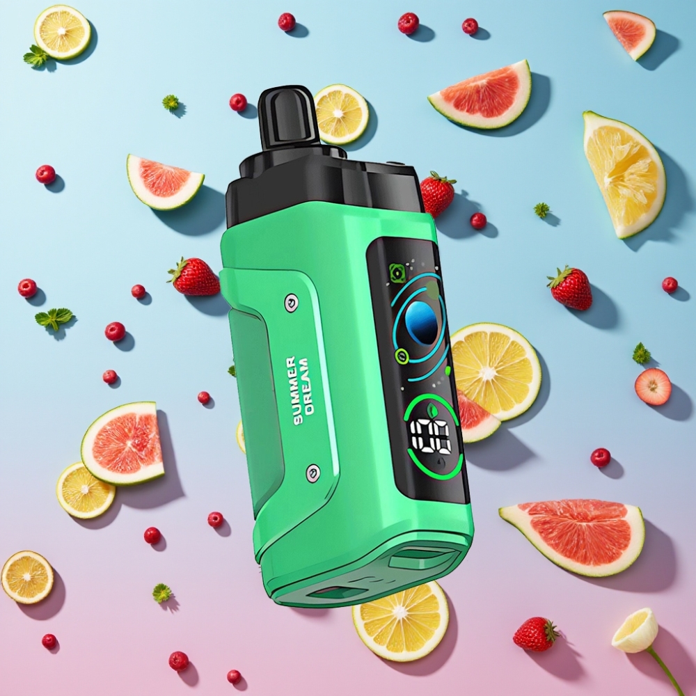 Razz Bar 45000 Puffs Disposable Vape Letný Sen, 1.0 Ohm Mesh, Typ-C, 20 mg/ml Razz Bar 45000 Puffs Disposable Vape Letný Sen, 1.0 Ohm Mesh, Typ-C, 20 mg/ml