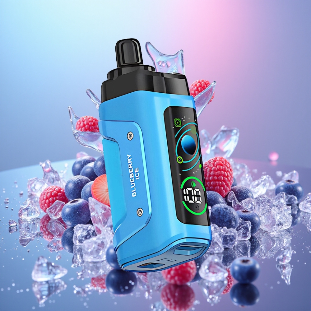 Razz Bar 45000 Puffs Disposable Vape Čučoriedkový ľad, 45000 Puffs, 1.0 Ohm, Typ-C Razz Bar 45000 Puffs Disposable Vape Čučoriedkový ľad, 45000 Puffs, 1.0 Ohm, Typ-C