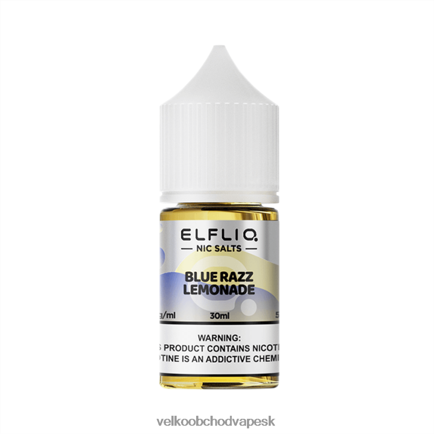 D260NL10 limonáda s modrou farbou ELFBAR ELFLIQ Nic Salt 30 ml