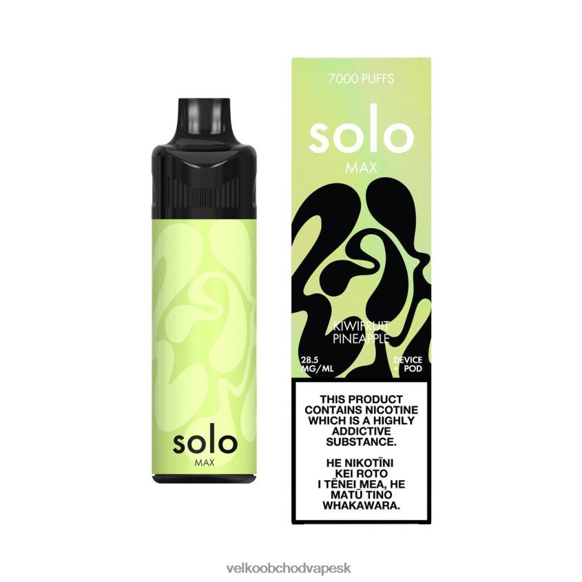 Vape Cigareta Cena L486RP68 - Solo MAX súprava pod kivi ananás
