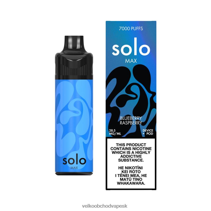 Vape Velkoobchod L486RP65 - Solo MAX súprava pod čučoriedka malina