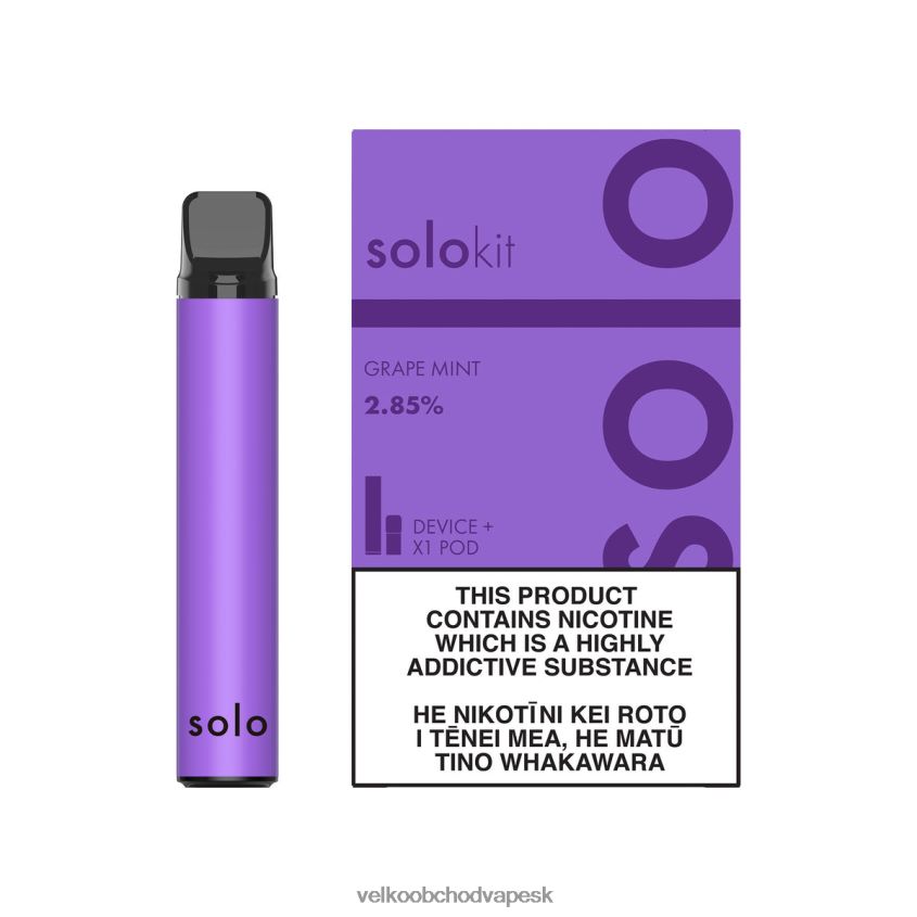 Vape Jednorazove L486RP45 - Solo súprava pod hroznová mäta